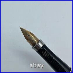Japan Fountain pen Parker Sterling Silver 14K Gold 585 Nib Vintage