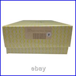 LE Visconti Ripple Black Sterling Silver Overlay Fountain Pen F 18K Nib with Box