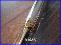 LIMITED EDITION #947 STERLING SILVER WATERMAN MAN 100 smooth fountain pen 1983
