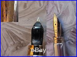 LIMITED EDITION #947 STERLING SILVER WATERMAN MAN 100 smooth fountain pen 1983