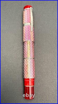 Laban Carnival and Sterling Silver Rollerball Pen Pink grip not original