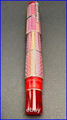 Laban Carnival and Sterling Silver Rollerball Pen Pink grip not original