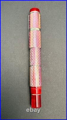 Laban Carnival and Sterling Silver Rollerball Pen Pink grip not original