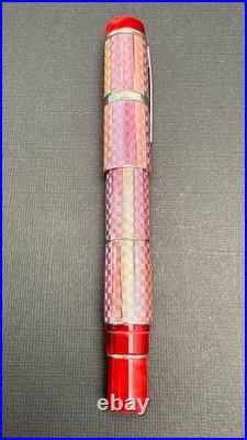 Laban Carnival and Sterling Silver Rollerball Pen Pink grip not original