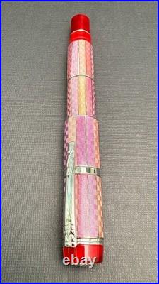 Laban Carnival and Sterling Silver Rollerball Pen Pink grip not original