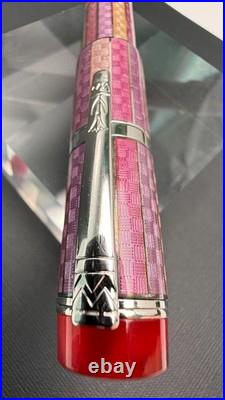 Laban Carnival and Sterling Silver Rollerball Pen Pink grip not original