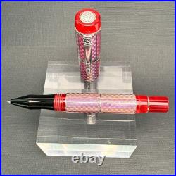 Laban Carnival and Sterling Silver Rollerball Pen Pink grip not original