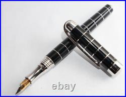 Laban Vintage Sterling Silver Fountain Pen with Iridium Nib Fine