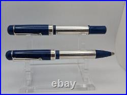 Limited Edition Delta Nautilus Sterling Fountain and Ballpoint Set (Pre-Owned)