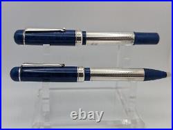 Limited Edition Delta Nautilus Sterling Fountain and Ballpoint Set (Pre-Owned)