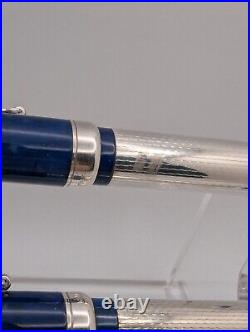 Limited Edition Delta Nautilus Sterling Fountain and Ballpoint Set (Pre-Owned)