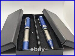 Limited Edition Delta Nautilus Sterling Fountain and Ballpoint Set (Pre-Owned)