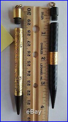 Lot of 6 Fountain Pens & Pencils, Waterman's, Wahl Eversharp, gold tn & sterling