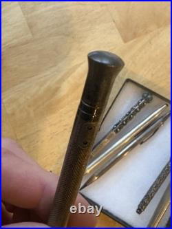 Lot of 6 Silver Pens / Pencils LOOK, Sterling