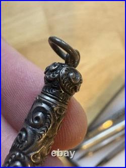 Lot of 6 Silver Pens / Pencils LOOK, Sterling