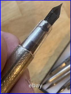 Lot of 6 Silver Pens / Pencils LOOK, Sterling