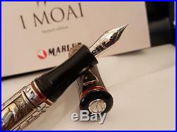 MARLEN Moai Bronze and Sterling Silver. 925 14K Nib Limited Edition Fountain Pen