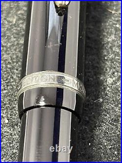 MB 1993 Agatha Christie Limited Edition Sterling Silver, 18K Fountain Pen