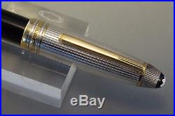 MONTBLANC 146 Legrand Solitaire Doue Sterling Silver Fountain pen F Nib