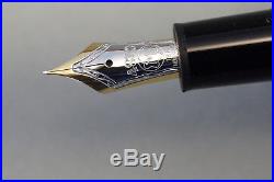 MONTBLANC 146 Legrand Solitaire Doue Sterling Silver Fountain pen F Nib