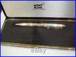 MONTBLANC 165SP STERLING SILVER 0.7mm PINSTRIPE PENCIL NEW IN BOX