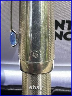 MONTBLANC Boheme Arabesque Azur STERLING Silver ROLLERBALL PEN Authentic Numberd