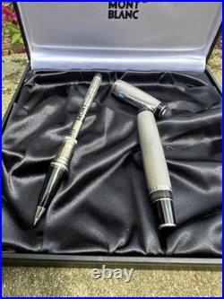 MONTBLANC Boheme Arabesque Azur STERLING Silver ROLLERBALL PEN Authentic Numberd