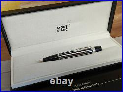 MONTBLANC Boheme Crystal Stone Solid Sterling Silver Ag925 Ballpoint Pen