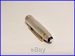 MONTBLANC Cap Part for Meisterstuck Solitaire Sterling Silver 146 Fountain Pen