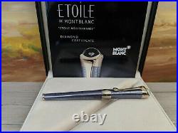 MONTBLANC Etoile Méditerranée Sterling Silver & 0.06 Ct Diamond Rollerball Pen