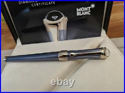 MONTBLANC Etoile Méditerranée Sterling Silver & 0.06 Ct Diamond Rollerball Pen