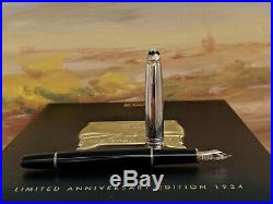 MONTBLANC Limited 75th Anniversary Edition 1924 Rose Gold Fountain Pen, NOS