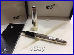 MONTBLANC MST SOLITAIRE STERLING SILVER LeGRAND 146 FOUNTAIN PEN #13838 (M) NIB
