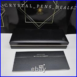 MONTBLANC Meisterstuck 144 Sterling Silver Classic Ag925 18K M Nib Fountain Pen