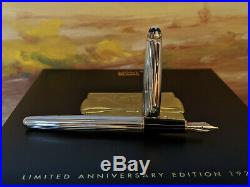 MONTBLANC Meisterstuck 75th Anniversary Limited Edition Sterling Fountain Pen