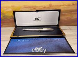 MONTBLANC Meisterstück Barley Sterling Silver 925 Classique Ballpoint Pen