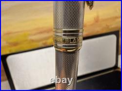 MONTBLANC Meisterstück Barley Sterling Silver 925 Classique Ballpoint Pen