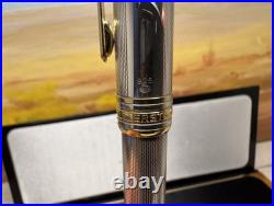 MONTBLANC Meisterstück Barley Sterling Silver 925 Classique Ballpoint Pen