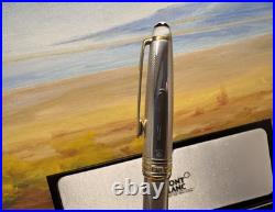 MONTBLANC Meisterstück Barley Sterling Silver 925 Classique Ballpoint Pen
