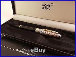 MONTBLANC Meisterstuck Doue Sterling Silver 925 Hommage Mozart Fountain Pen