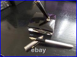 MONTBLANC Meisterstuck SOLITAIRE 144 BARLEY STERLING SILVER FP