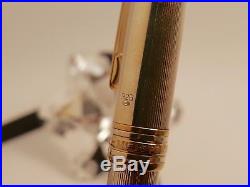 MONTBLANC Meisterstuck Solitaire Barley Sterling Silver 925 163 Rollerball Pen