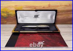 MONTBLANC Meisterstück Solitaire Barley Sterling Silver Classique Ballpoint Pen