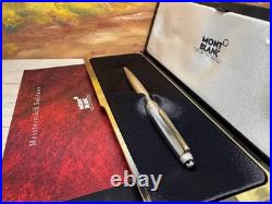 MONTBLANC Meisterstück Solitaire Barley Sterling Silver Classique Ballpoint Pen