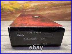 MONTBLANC Meisterstück Solitaire Barley Sterling Silver Classique Ballpoint Pen