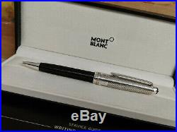 MONTBLANC Meisterstuck Solitaire Doue Barley Sterling Silver 164 Ballpoint Pen