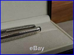 MONTBLANC Meisterstuck Solitaire Doue Barley Sterling Silver 164 Ballpoint Pen