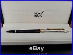 MONTBLANC Meisterstuck Solitaire Doue Sterling Silver 163 Rollerball Pen
