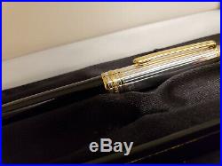 MONTBLANC Meisterstuck Solitaire Doue Sterling Silver 164 Ballpoint Pen
