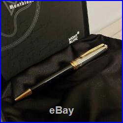 MONTBLANC Meisterstuck Solitaire Doue Sterling Silver 164 Ballpoint Pen, MINT